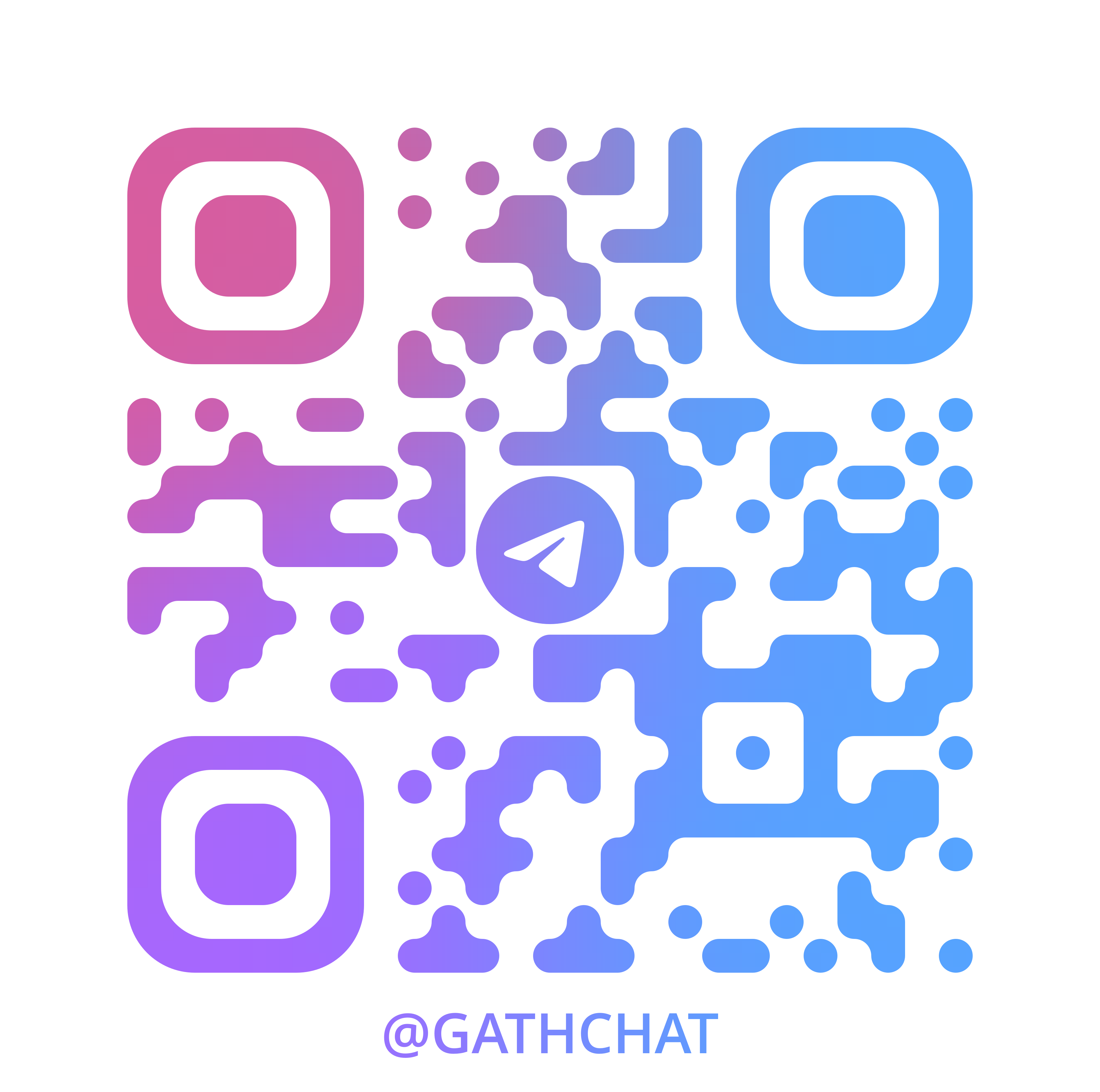Telegram 客服二维码